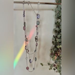 SWAROVSKI triple strand Pamela necklace